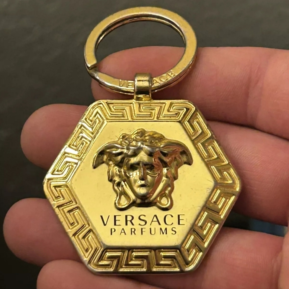 Versace brand Denim Tote bag - Picture 10 of 15